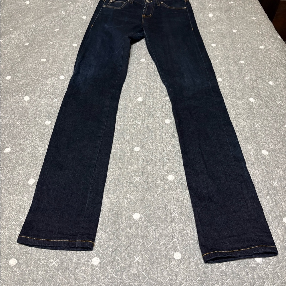 Naked & Famous Denim Women's Deep Indigo Straight Leg Jeans
